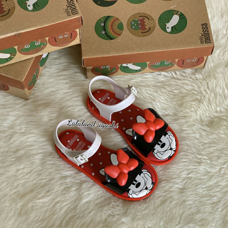 Sandal minimel minnie mouse White/sandal anak melis4sa/sandal melissa disney/sandal jelly anak