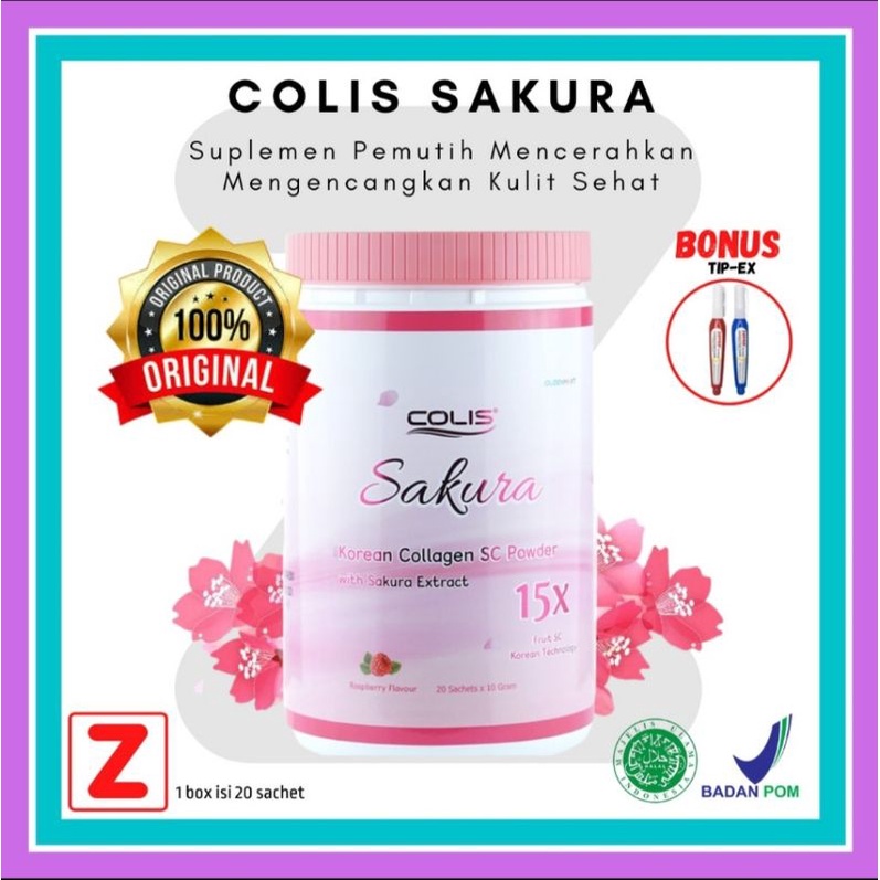 COLIS-SAKURA(SUPLEMEN-PEMUTIH-BADAN-AMPUH)