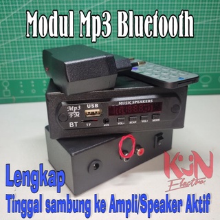 Modul MP3 player Bluetooth 5.0 lengkap mini tinggal sambung ke ampli