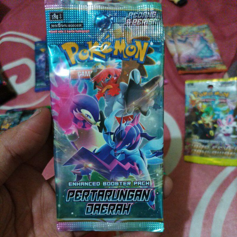 Kartu Pokemon Booster pack Pertarungan daerah S9aI