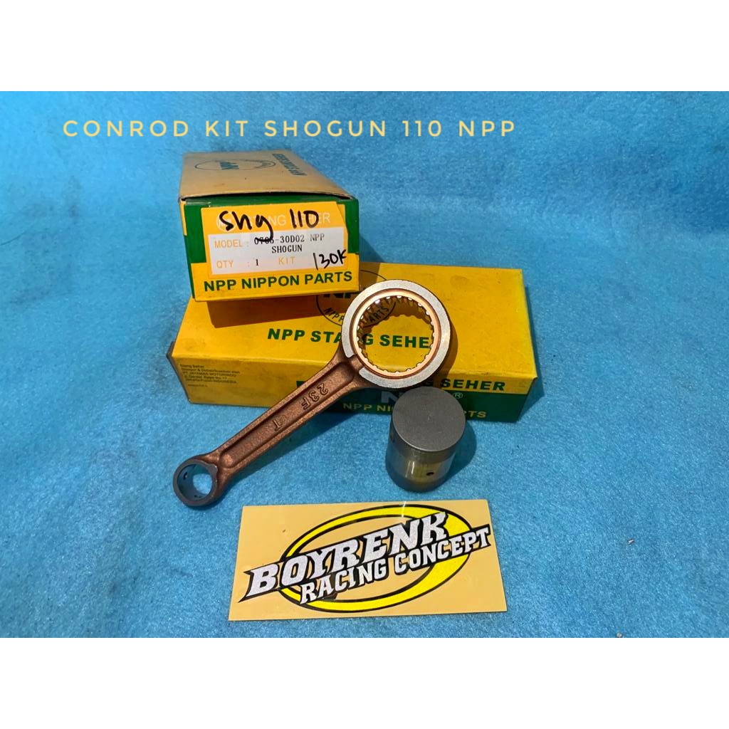 CONROD KIT STANG SEHER SEKER SHOGUN SHOGUN 110 NPP - BOYRENK