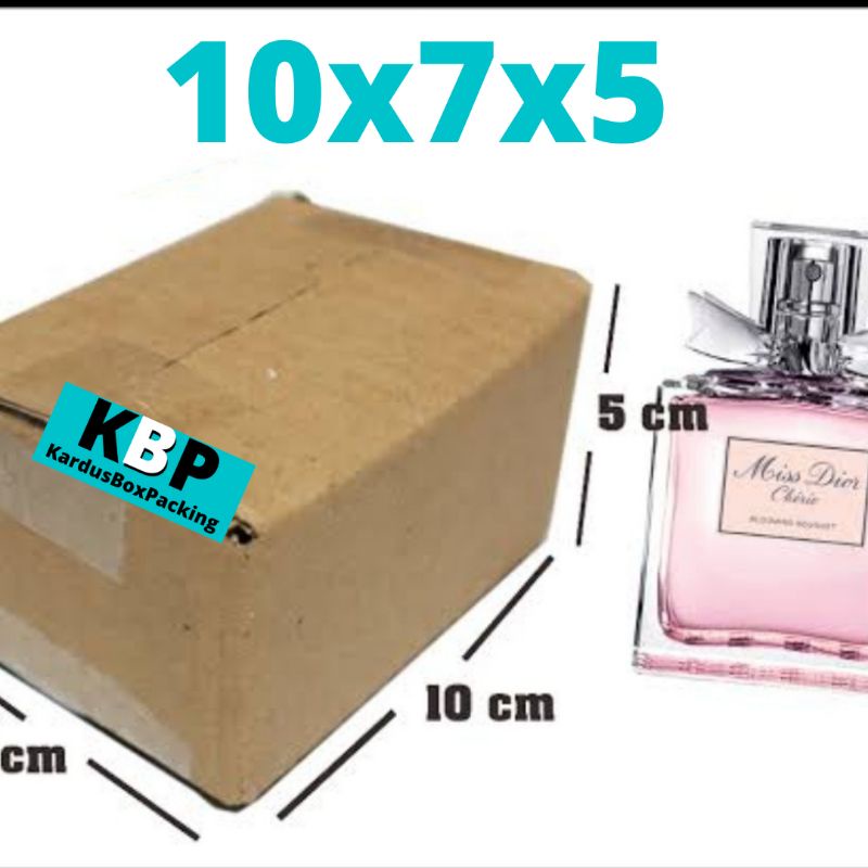 

Kardus 10x7x5 cm / Kardus Box Packing Polos tebal baru