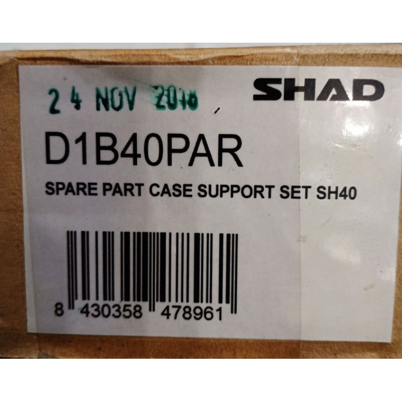 SHAD BASEPLATE PANGKON BRAKET BOX BELAKANG