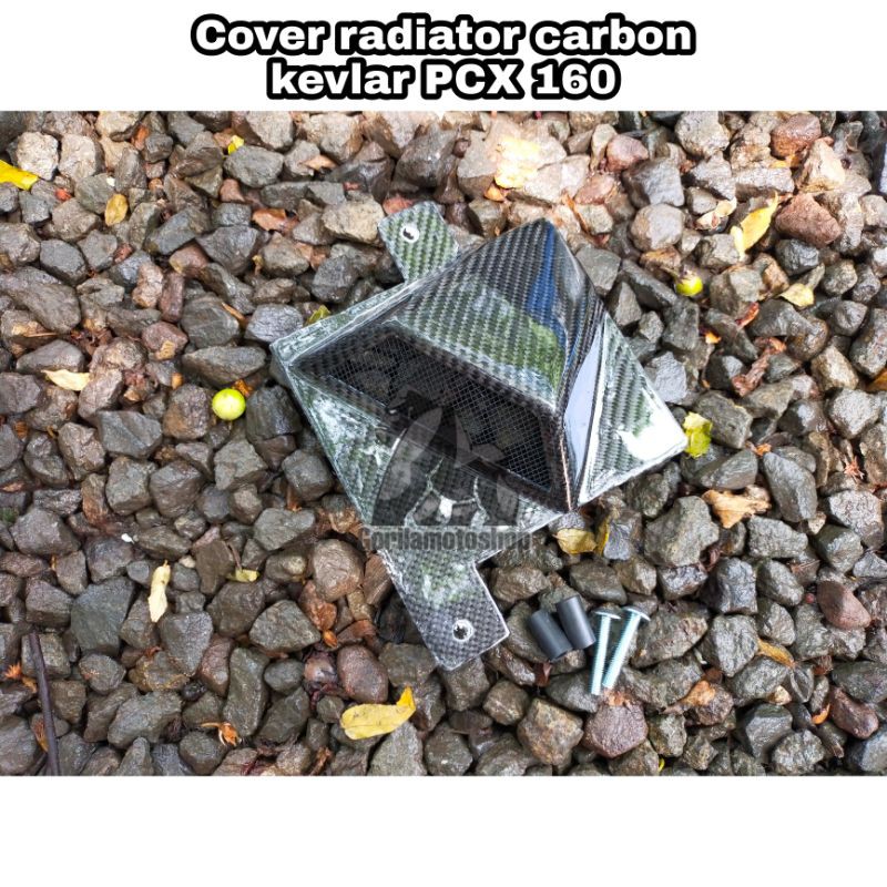 Cover radiator carbon kevlar PCX 160, cover radiator HONDA PCX 160
