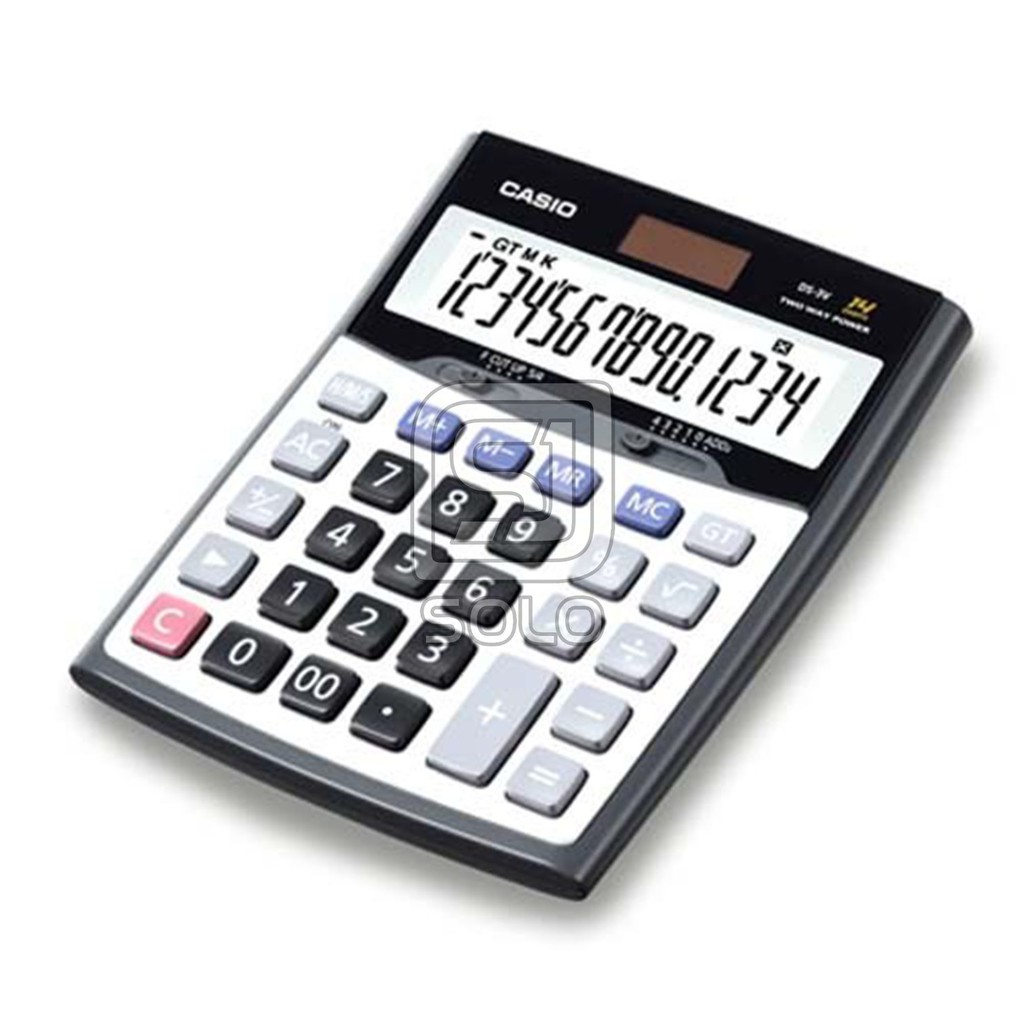 Jual Kalkulator Casio Practical Calculator Ds 3ts Original Shopee Indonesia 9100