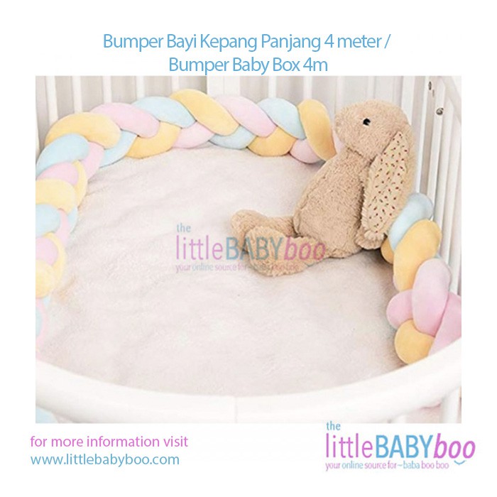 Bumper Bayi Kepang Panjang 4 meter / Bumper Baby Box 4m