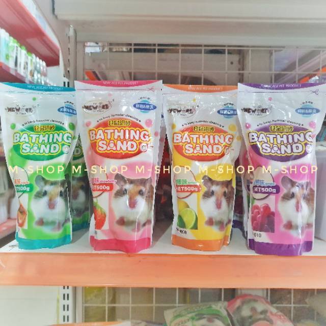 Bathing Sand pasir wangi hamster 500 gr