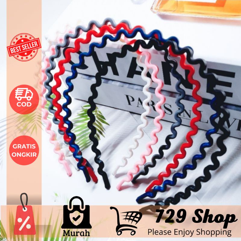 Bando Ombak Doff Basic Korean Style Import Best Seller