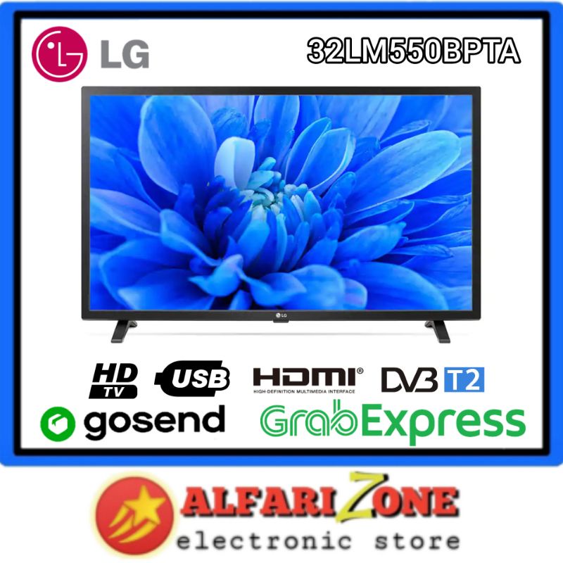 TV LED LG 32" HD Digital TV DVB-T2 32LM550BPTA 32LM550 32LM55