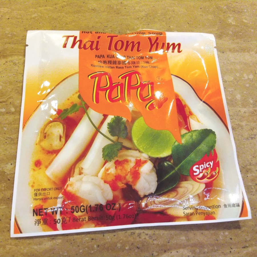 

Papa Kua-chap / Instant kua chap / Kuachap Thailand Rasa Tomyum