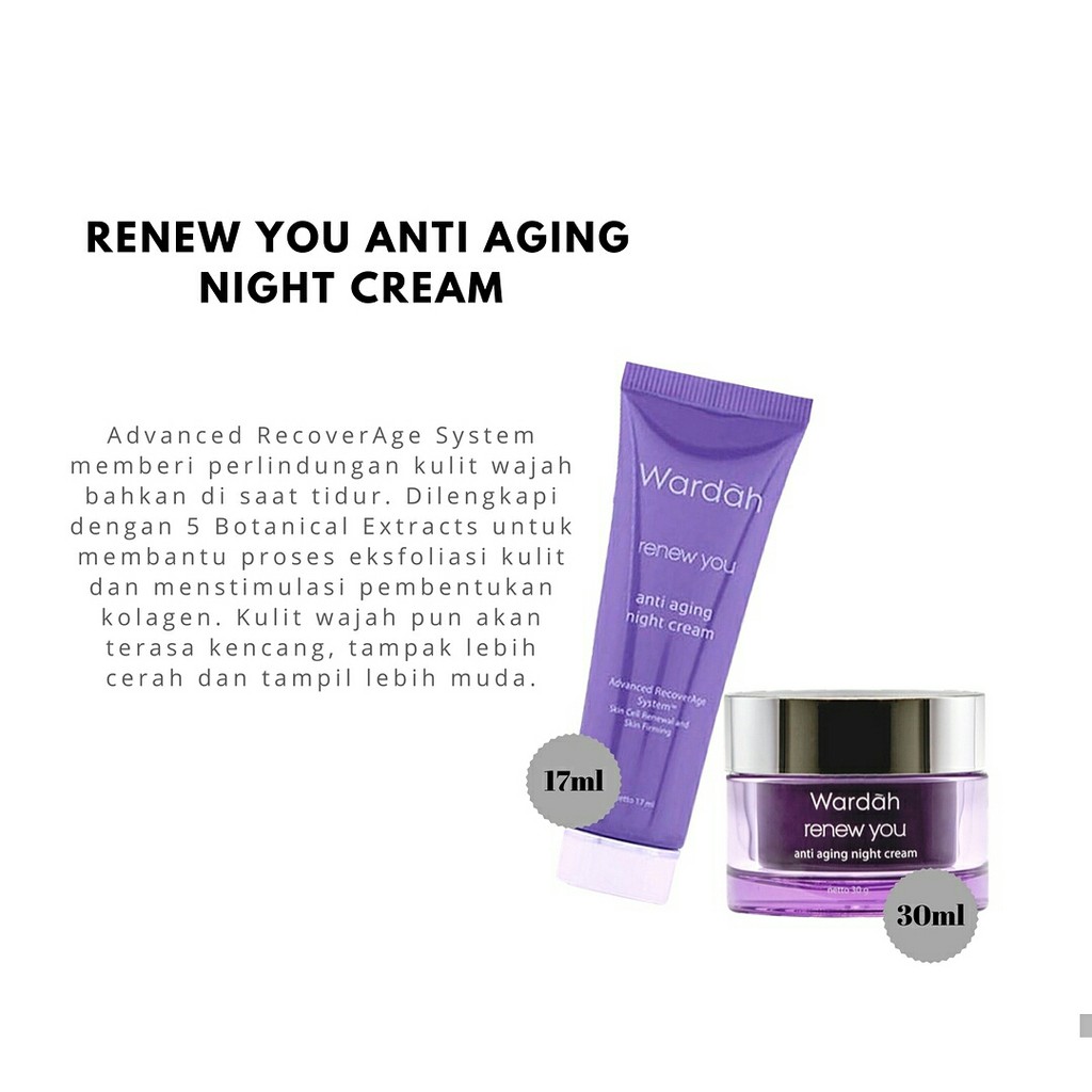 Wardah Renew You Anti Aging Day Cream