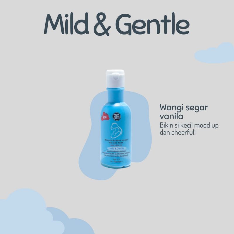 ORIGINAL 100% FORA Minyak kemiri plus Fora jojoba oil penyubur rambut bayi anak balita dewasa ibu penebal alis bulu mata hair vitamin hair growth kesuburan rambut fora 65ml