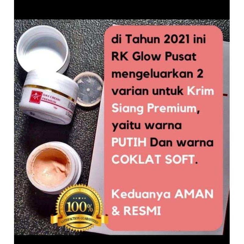 PAKET RK GLOW PREMIUM / CREAM RK GLOW ACNE / CREAM RK GLOW PREMIUM BPOM ORIGINAL 100%