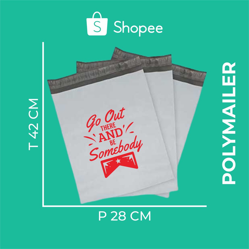 

SABLON PLASTIK POLYMAILER 28X42 - MOHON BACA DESKRIPSI