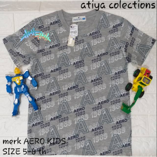 KAOS ANAK LAKI2 MERK AERO KIDS MURAH