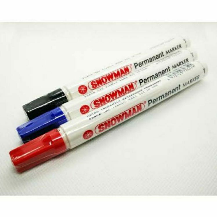 

MARKER SNOWMAN PERMANENT AG-12 BLACK /BIRU