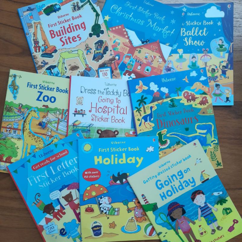 

Usborne First Sticker Book - Buku Stiker Anak