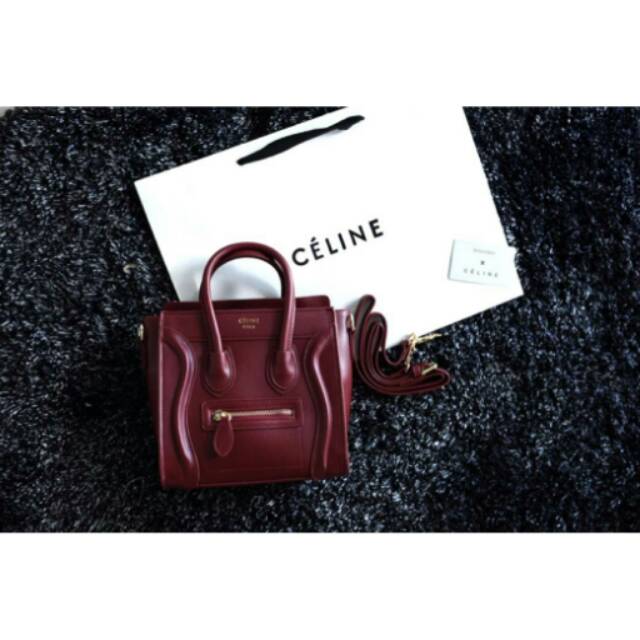 Celine Nano Luggage Bag