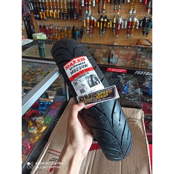 Ban Maxxis Extramaxx ring 14 ukuran 90/90 ring 14 tubless