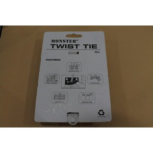 

Pengikat Kabel / Twist Tie 500 meter Warna Hitam Merk MONSTER Best Seller