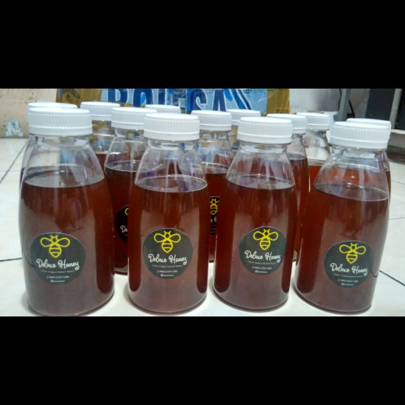 

Madu Kelulut botol 350ml / Stingless Bee Honey / Madu Trigona Original 100% murni asli botol 350ml