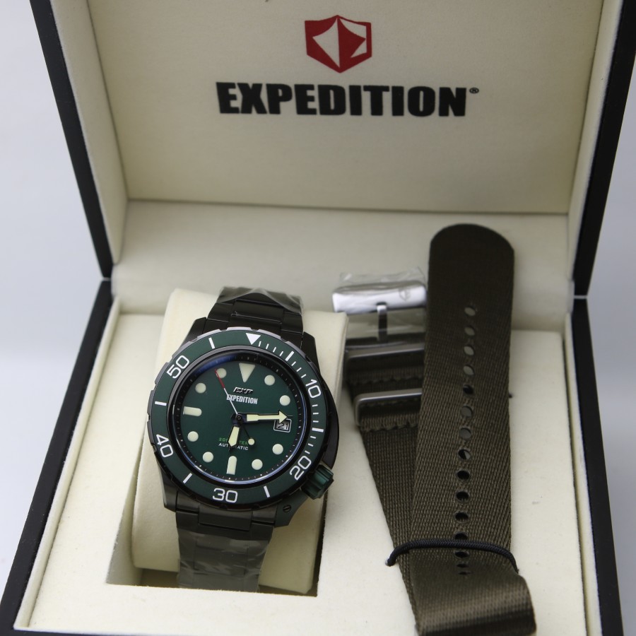 ORIGINAL Jam Tangan Pria Expedition Automatic E 6809 / E6809 / 6809 Garansi Resmi 1 Tahun.