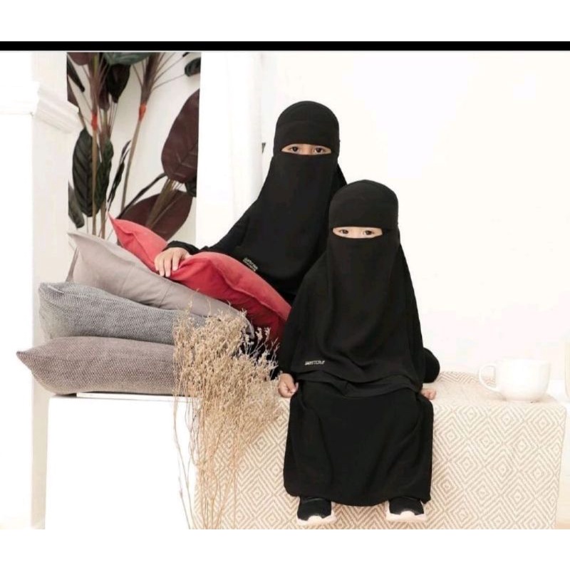 CADAR BANDANA ANAK NIQAB KIDS/NIQAB KIDS NIQOB BANDANA EAGLE EYE CADAR MATA ELANG ANAK NIQAB KIDS