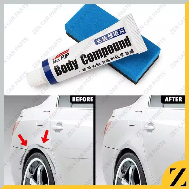 kompon body mobil scratch clear kit