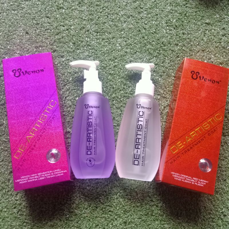 U venon hair treatment coat / vitamin rambut venon / serum rambut venon