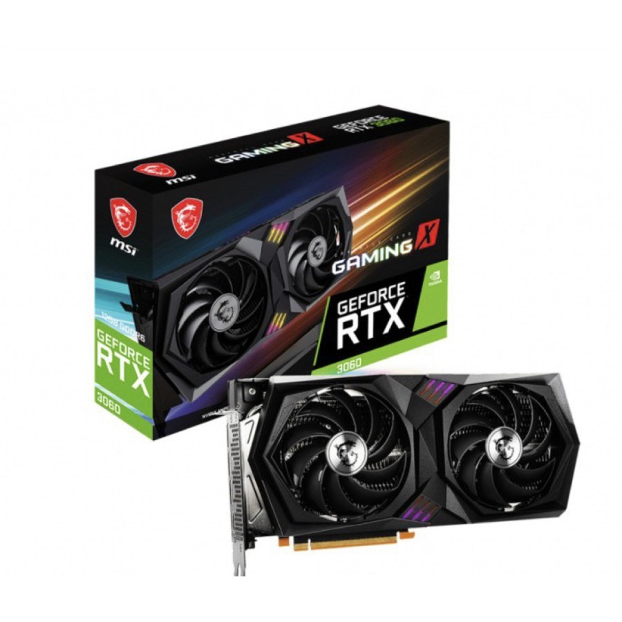 MSI GeForce RTX 3060 Gaming X 12GB GDDR6