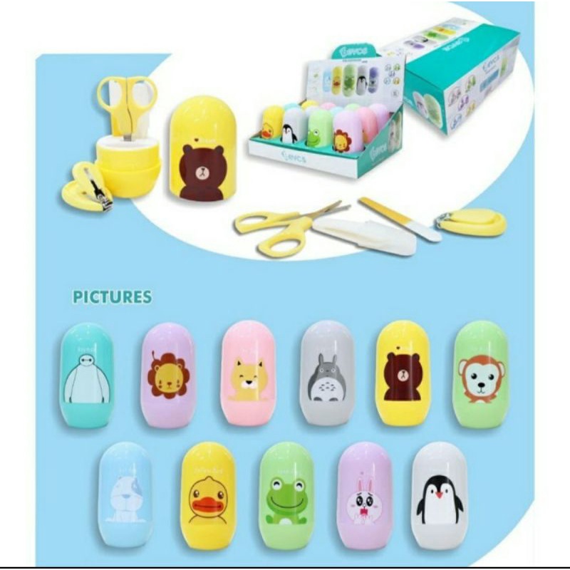 Kandila Baby Nail Clipping Manicure Set Gunting Kuku Bayi KDL1688-1