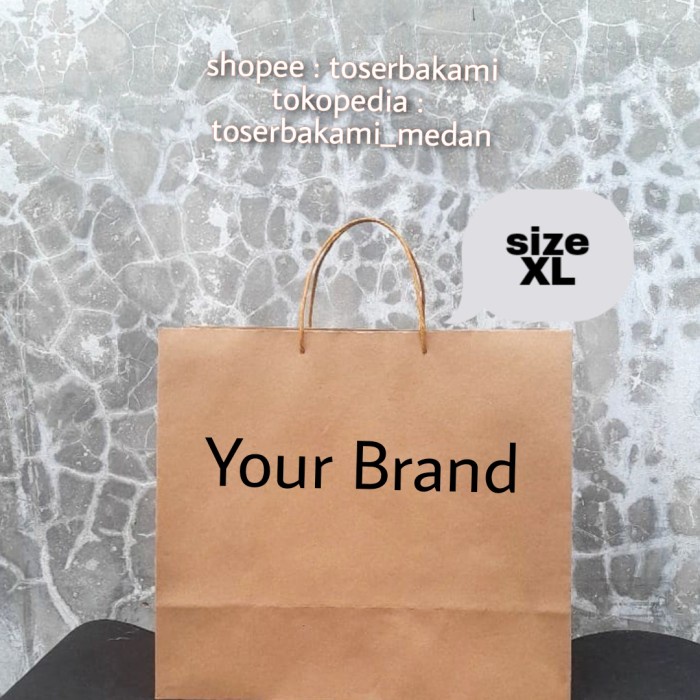 

SALE Paperbag kraft / Paper bag / Shopping Bag eco friendly - S
