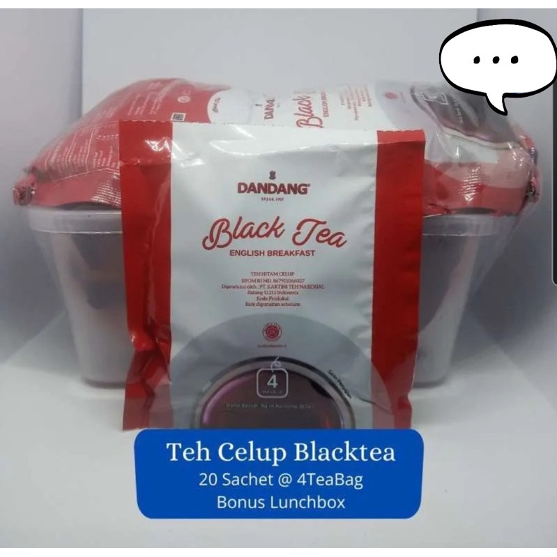 Jual Teh dandang Black Tea Renteng isi 2 Renteng (20 pcs) Shopee Indonesia