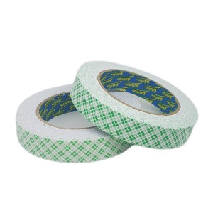 Double Tape Foam Busa Batik Putih 24mm x 6Yard Mounting Tape 888