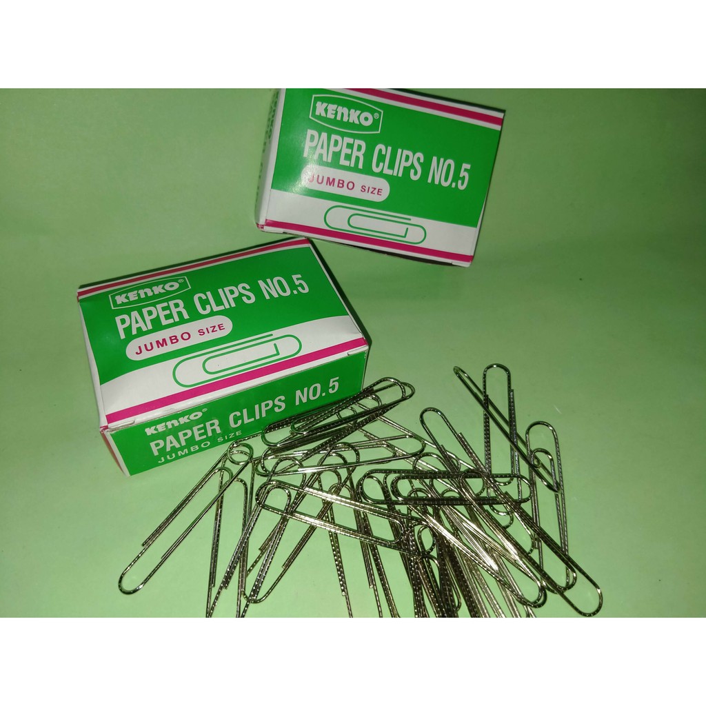 

Paper Clips Kenko No.5 (Jumbo Size)