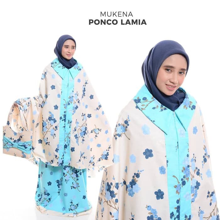 Mukena Dewasa Katun Ponco Lamia
