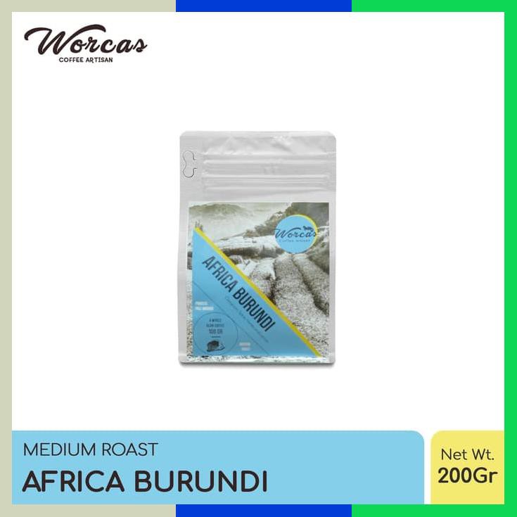 

Worcas Arabica Africa Burundi 100Gr Medium Roasted Coffee Kopi Biji
