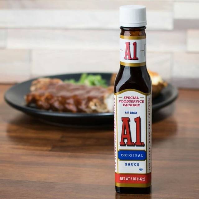 

A1 Original Steak Sauce Condiment Bumbu Saus Kondimen Untuk Daging Sapi Import