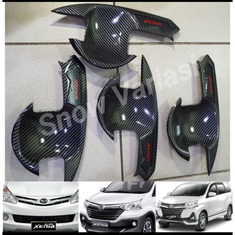 Outer/mangkok handle carbon All new xenia 2012-2020