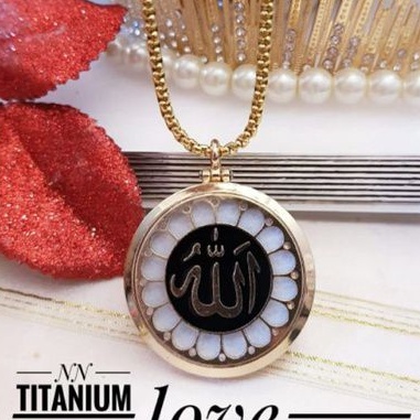 TiTanium kalung wanita t492