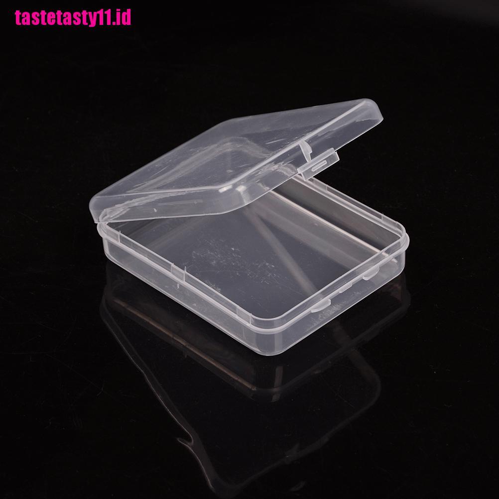 Case Penyimpanan Bahan Plastik Transparan Dengan Tutup