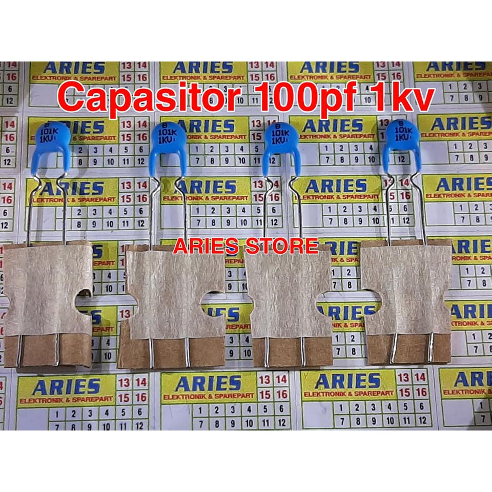 capasitor 101 ATAU 100PF 1KV