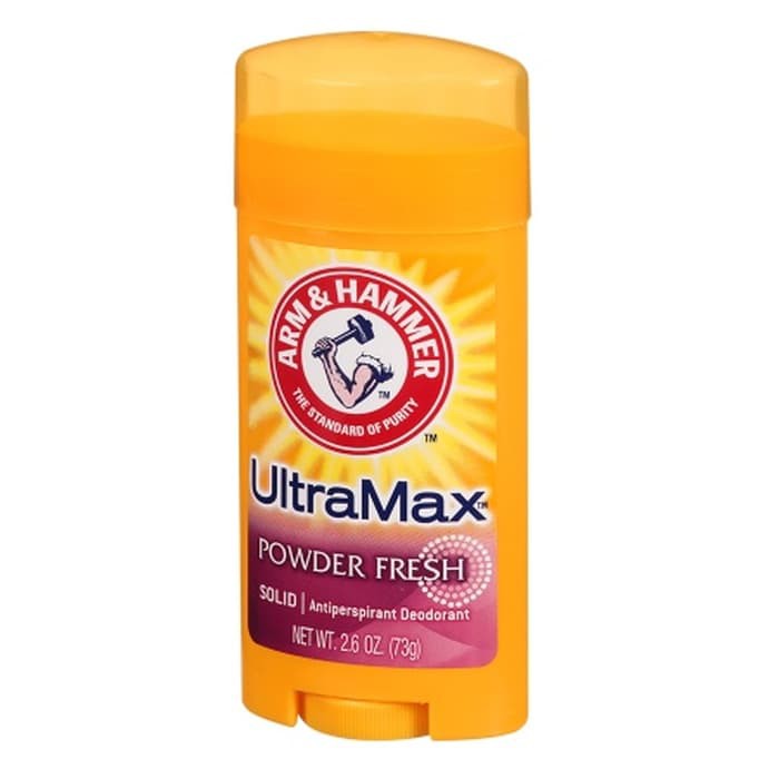 

Arm & Hammer Ultramax Antiperspirant Deodorant Solid, Powder Fresh
