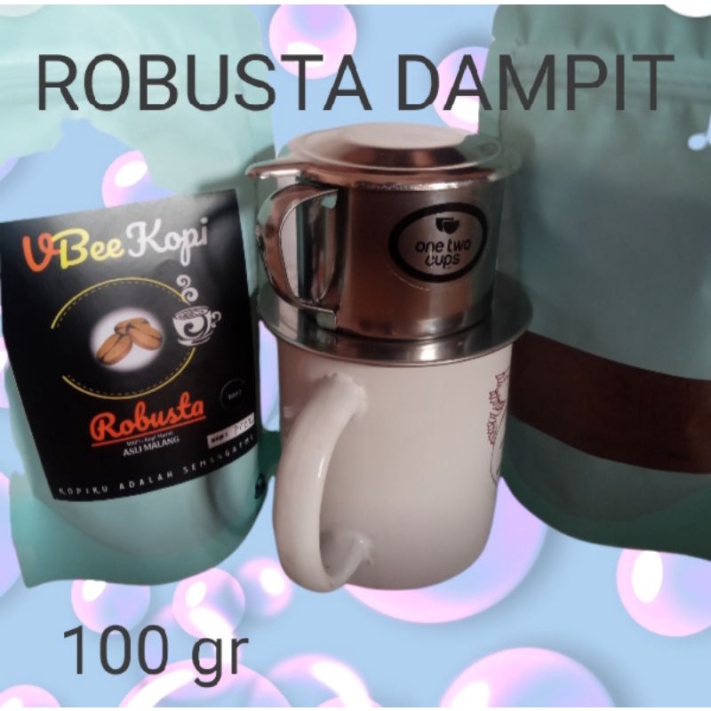 

VBEE kopi : robusta Dampit ( 100 gr )