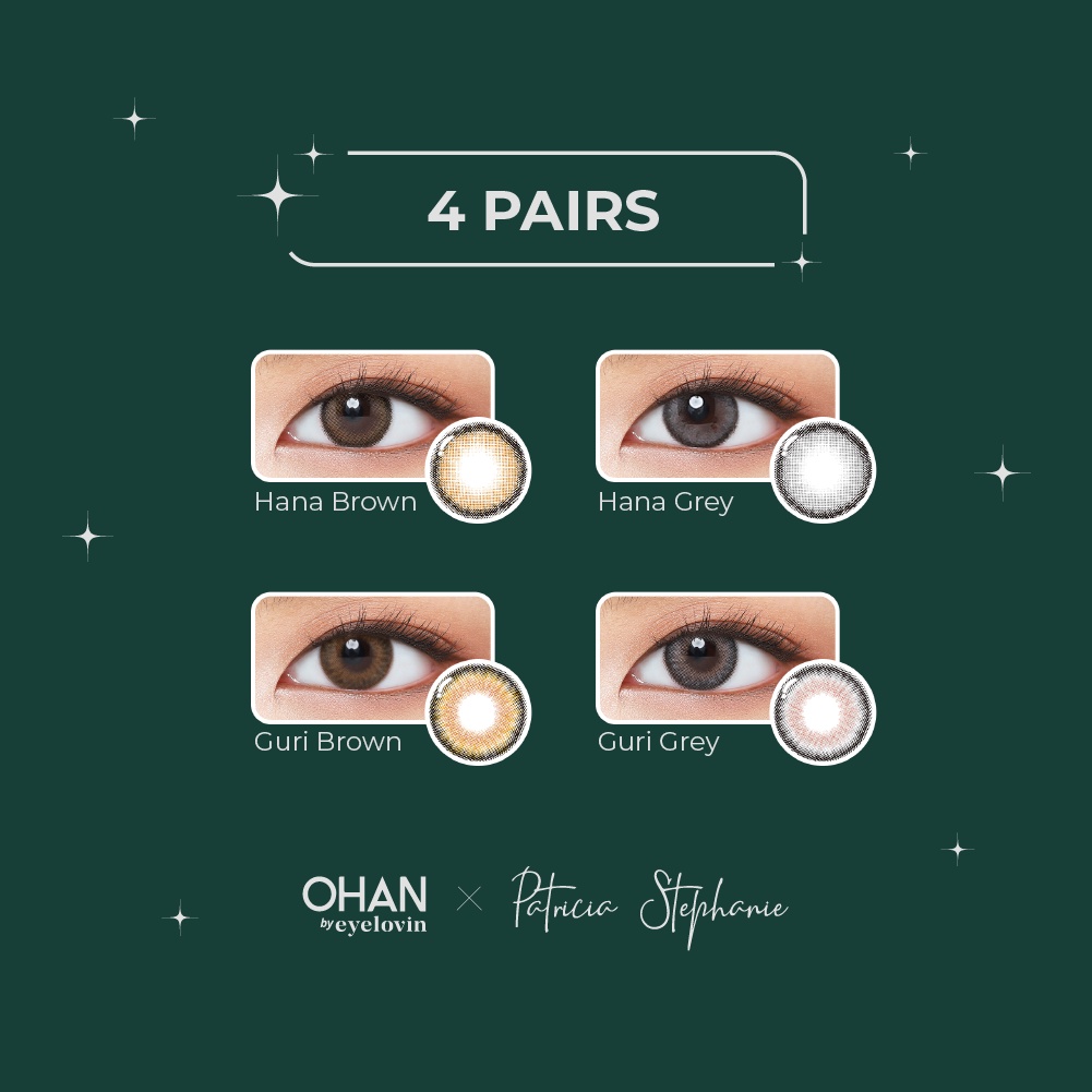 EYELOVIN Softlens - OHAN (4 pairs)