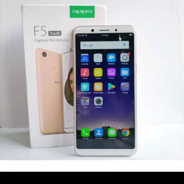 Bekas mulusOppo f5 ram 4 gb/32gb