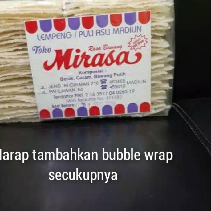 

Promo Akhir Bulan✔️Krupuk Lempeng / Krupuk Puli Merk Mirasa Madiun|KD5