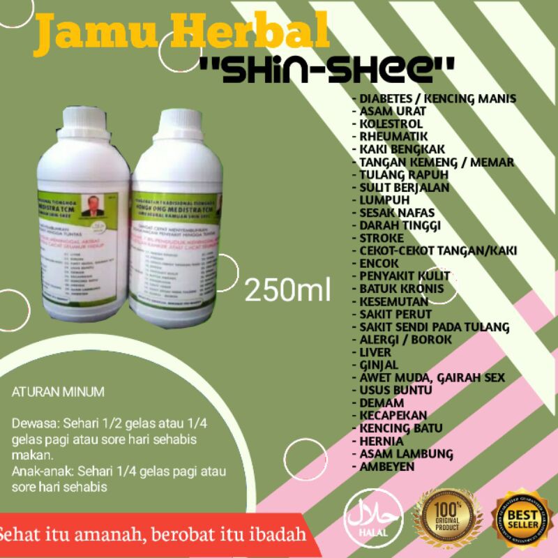 

MEDISTRA TCM (PERMIUM) jamu herbal shin shee 250ml