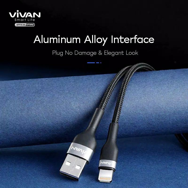 Vivan Kabel Data Micro USB, Type-C, Apple Quick Charge