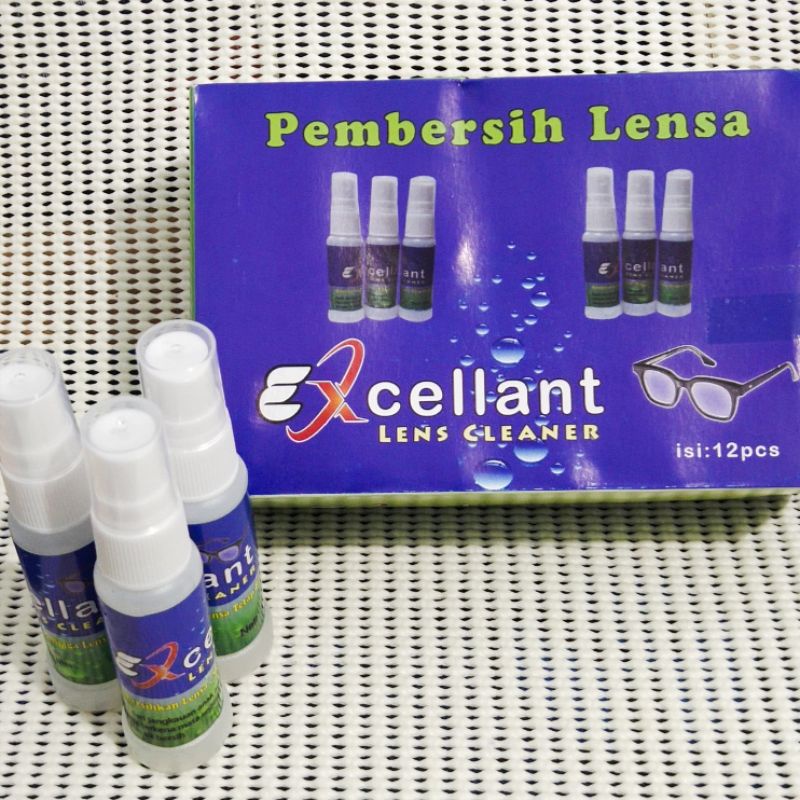 PROMO!!SEMROTAN EXCELLANT PEMBERSIH LENS(1PACK12)